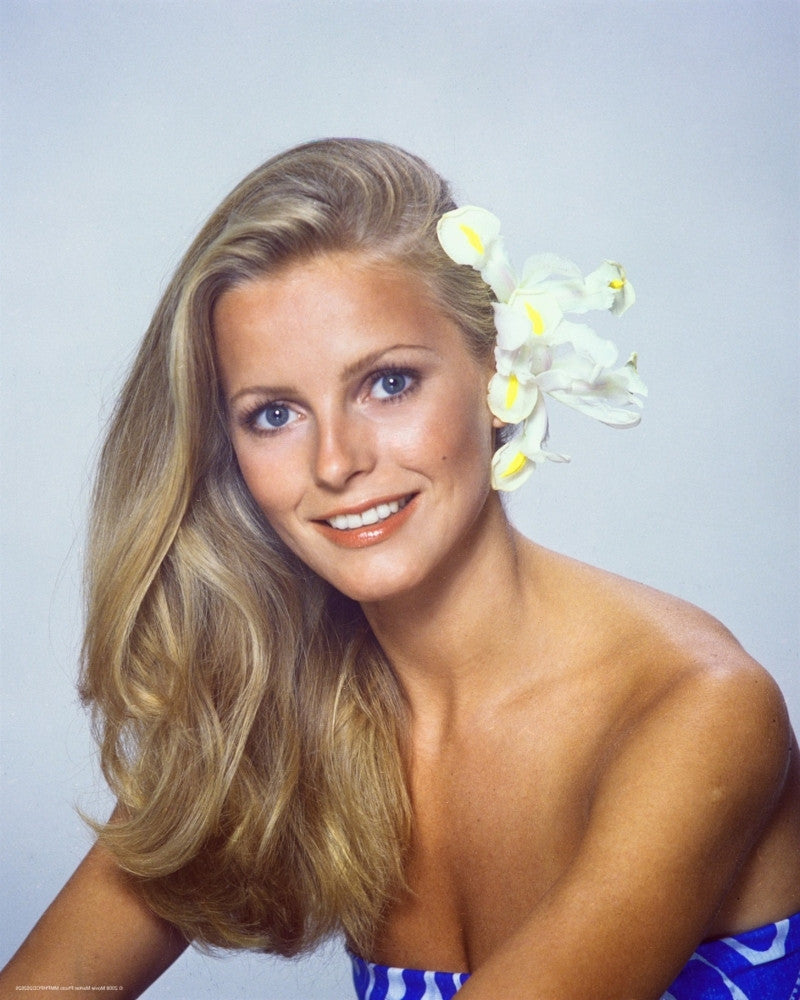 Cheryl Ladd Flower in Hair Color Photo Print - Premium Quality