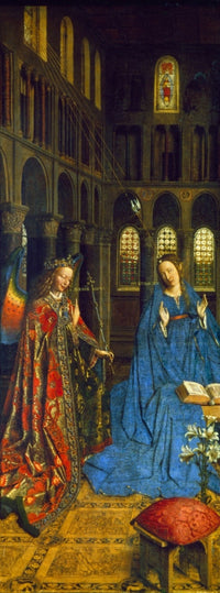 The Annunciation Fine Art Print by Jan Van Eyck | Granger Collection
