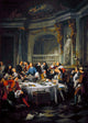 Troy: Oyster Lunch Fine Art Print by Jean Francois De Troy