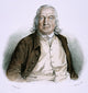 Jeremy Bentham Stipple Engraving Fine Art Print - 1823
