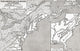Historical Map of American Colonies and Canada (1755) by Hilary Jane Morgan
