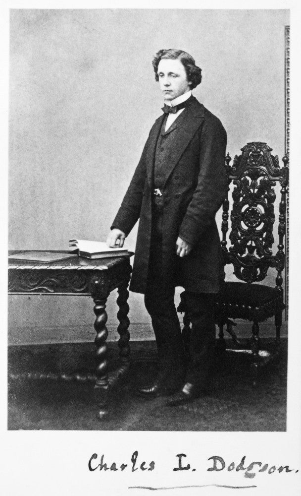 Lewis Carroll Fine Art Print - Portrait of Charles Lutwidge Dodgson
