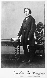 Lewis Carroll Fine Art Print - Portrait of Charles Lutwidge Dodgson