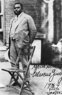 Marcus Garvey Fine Art Print - Photographed by James Van Der Zee