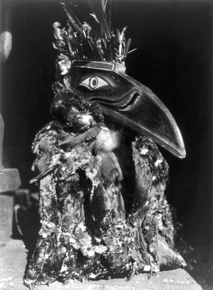 Kwakiutl Dancer Fine Art Print by Edward Curtis, 1914
