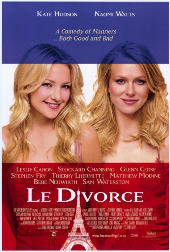 Le Divorce Movie Poster Print - 27x40 | Posterazzi