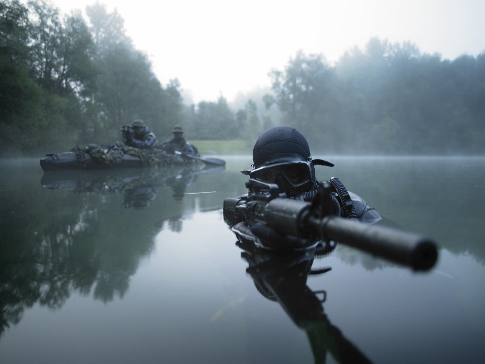 Special Operations Forces Combat Diver Poster Print