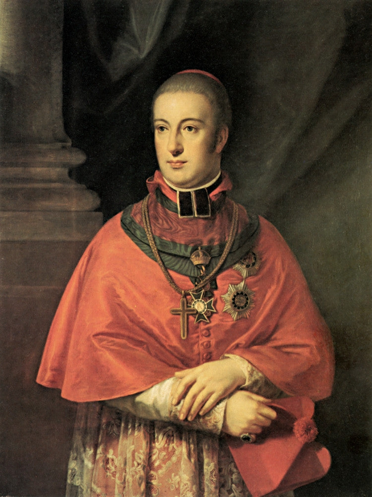 Rudolph Von Habsburg Fine Art Print by Johann Baptist Lampi