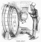 Whiskey Ring Cartoon Print - 'Probe Away!' by Thomas Nast, 1876