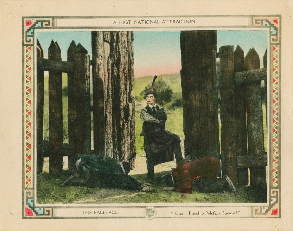 The Paleface Movie Poster Lobby Card Fine Art Print (1922)