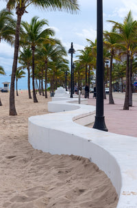 Beach Wall in Fort Lauderdale Fine Art Print by Panoramic Images