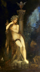 Fairy With Griffins Fine Art Print by Gustave Moreau