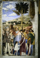 Camera degli Sposi: The Meeting Fine Art Print by Andrea Mantegna