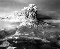Mount St. Helens Eruption Poster Print - May 18, 1980