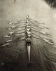 Cambridge Rowing Team Fine Art Print - 1913 Photograph