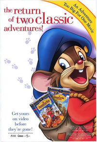 An American Tail: Fievel Goes West Movie Poster Print (27x40)