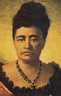 Queen Lydia Liliuokalani Fine Art Print - 19th Century Oil by Granger Collection