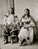 Indian Group: Chief Ouray & Chipeta Fine Art Print