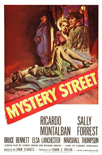 Mystery Street Movie Poster (11x17) | Pop Culture Graphics