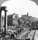 Rome: Forum and Colosseum Ruins Fine Art Print - C1906