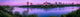 Sunrise over South Saskatchewan River and Saskatoon Skyline Fine Art Print by Panoramic Images