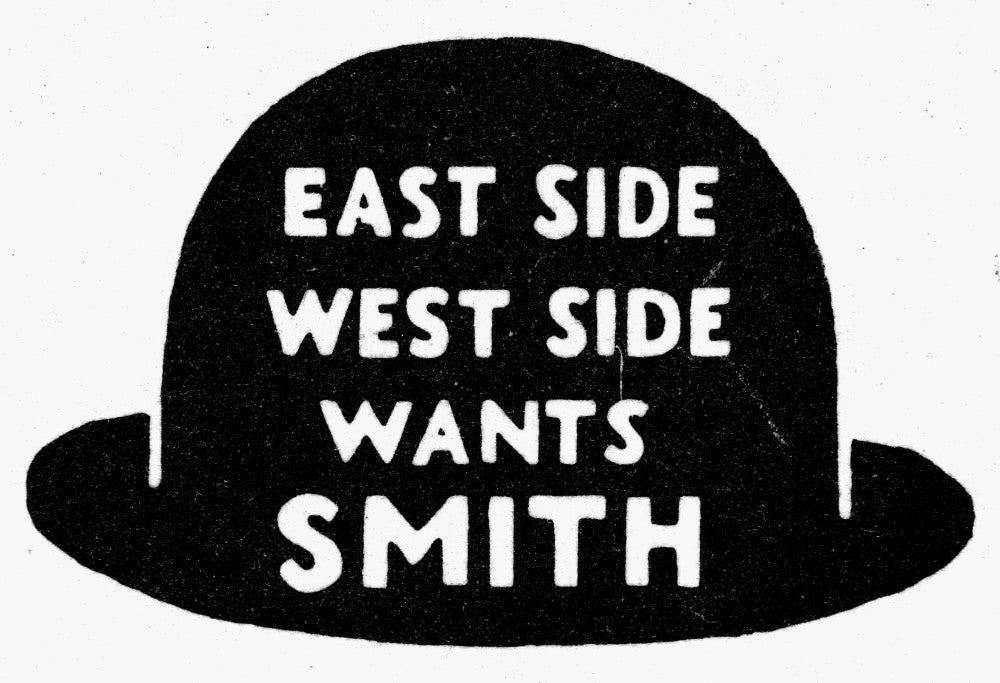 1928 Presidential Campaign Poster Print - Alfred E. Smith Symbol