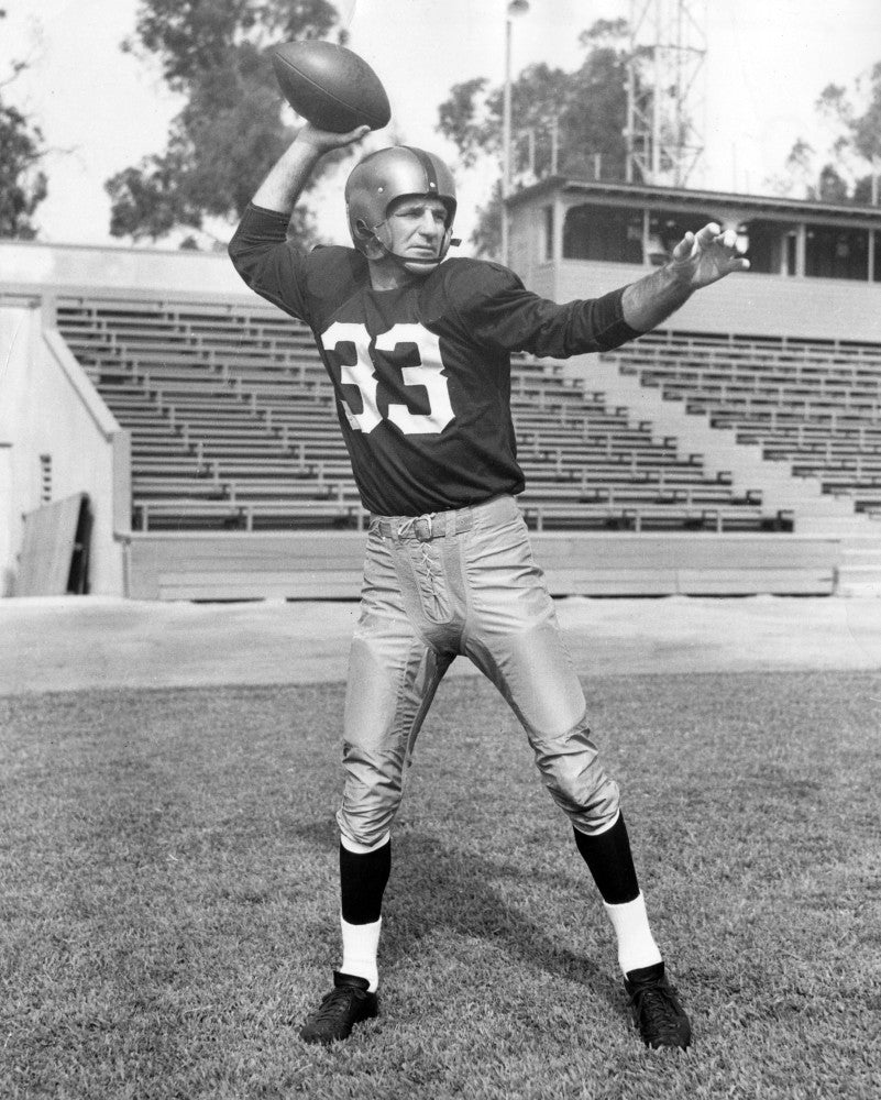 Sammy Baugh Vintage Sports Poster Print
