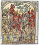Hell: Seven Deadly Sins Fine Art Print - French Woodcut, 1496