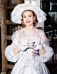 Grace Kelly High Society On Set 1956 Fine Art Print