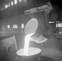 Pouring Molten Steel Fine Art Print - Various Sizes Available