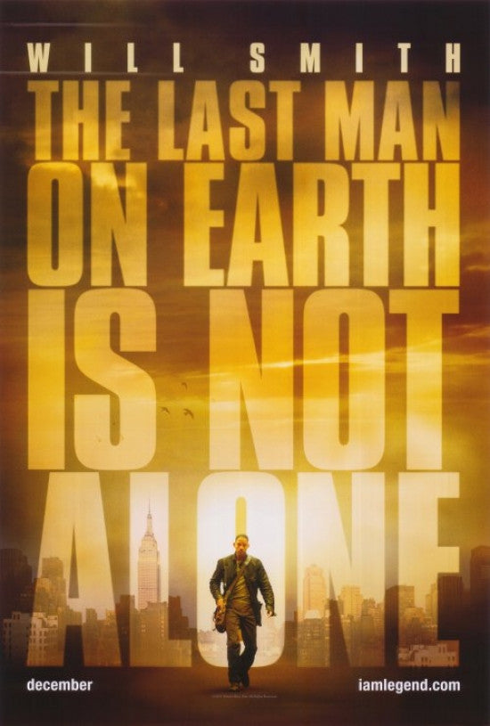 I Am Legend Movie Poster Print (27x40) - Pop Culture Graphics