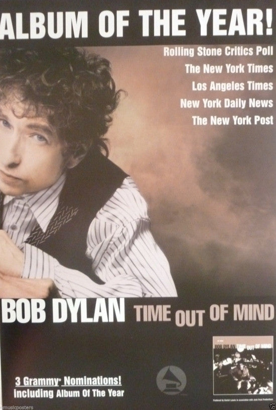 Bob Dylan Time Out of My Mind Version 4 Poster