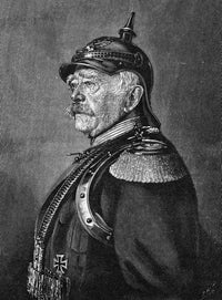 Prince Otto Von Bismarck 80th Birthday Wood Engraving Print