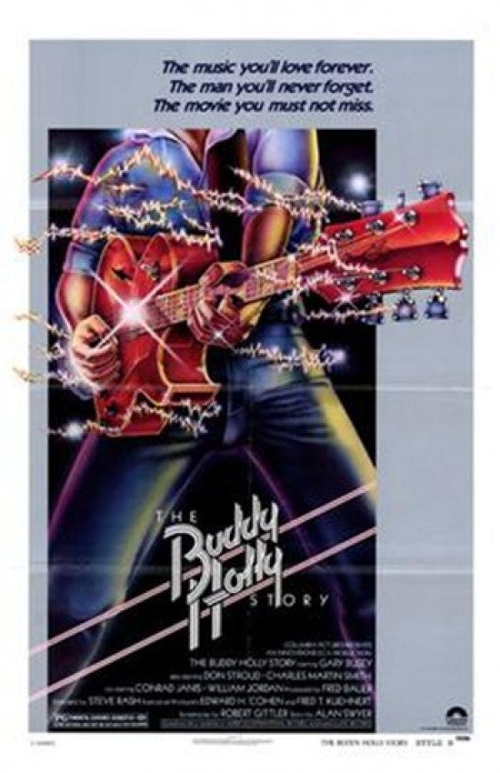 The Buddy Holly Story Movie Poster - 11x17 Print