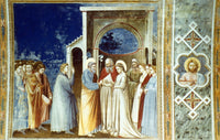 Marriage of the Virgin Fresco Art Print by Giotto | Posterazzi