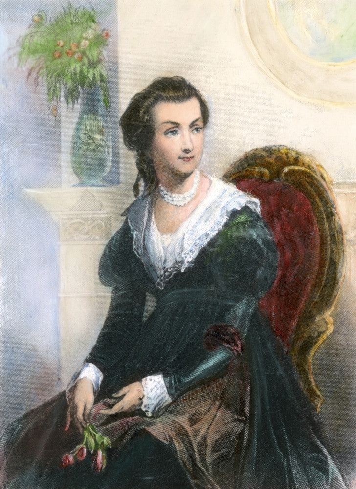 Abigail Adams Engraving Print by John Sartain (1854) - Fine Art