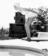 Deanna Durbin Diving Board Photo Print - Multiple Sizes Available