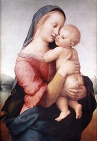 Madonna & Child - Tempi Madonna Fine Art Print by Raphael