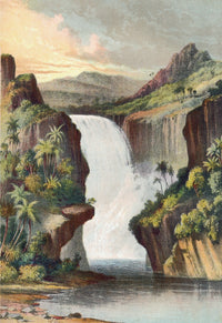 Murchison Falls Art Print - River Nile in 19th Century Uganda
