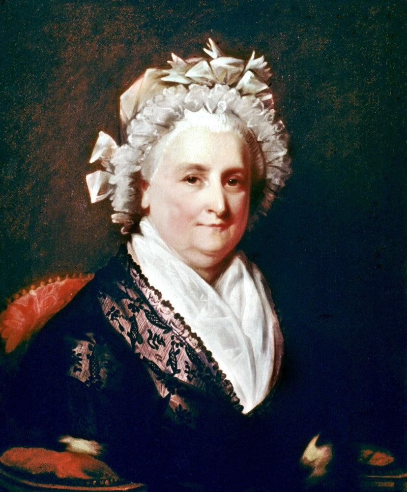 Martha Washington Portrait Fine Art Print After Gilbert Stuart | Posterazzi