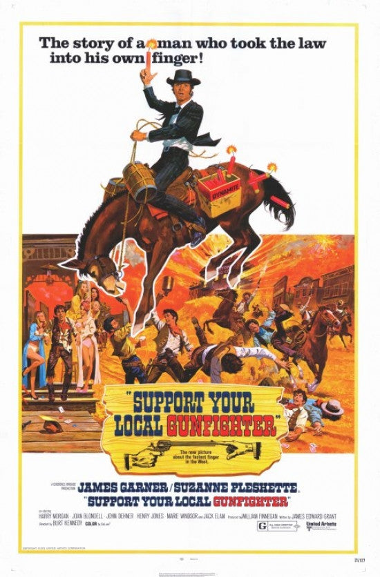 Support Your Local Gunfighter Movie Poster Print (27x40)