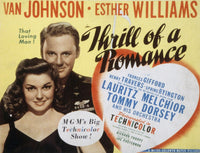 Thrill Of A Romance Movie Poster Fine Art Print (1945)