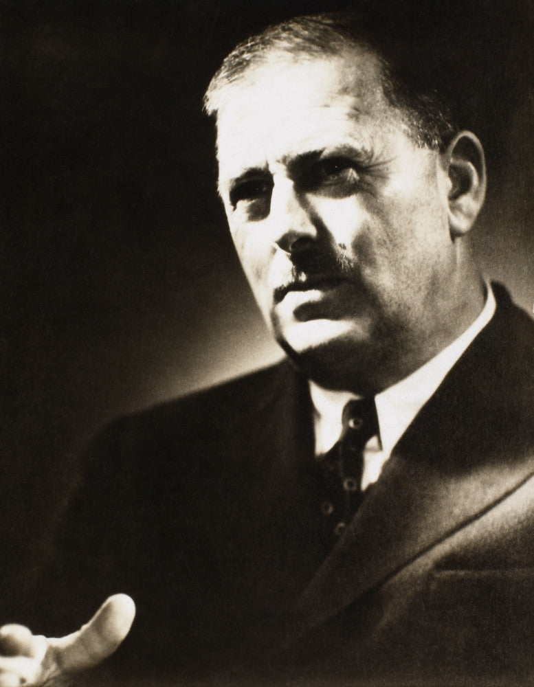 Paul De Kruif American Bacteriologist Fine Art Print - c.1938