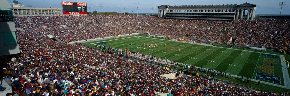 High Angle View of Soldier Field Football Stadium Poster Print by Panoramic Images