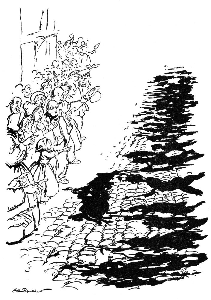 The Emperor's New Clothes Fine Art Print by Arthur Rackham