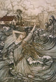Undine by De La Motte Fine Art Print - Arthur Rackham | Posterazzi