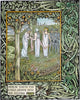 Merlin the Magician and Child Arthur Fine Art Print by Aubrey Beardsley