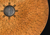 Chinese Geomantic Compass and Perpetual Calendar Fine Art Print by Science Source