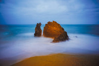 Monterosso Rocks Ocean Beach Fine Art Print by Jaynes Gallery