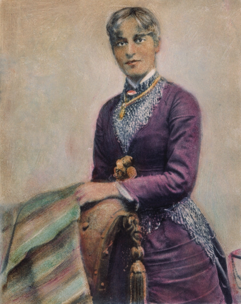 Maggie Lena Walker Oil Over Photograph Fine Art Print